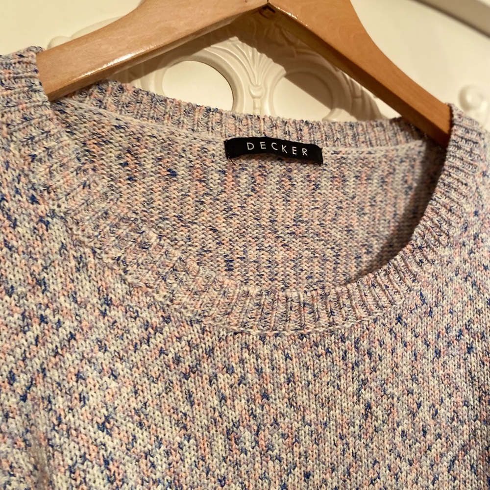 mixology decker multi colored sweater